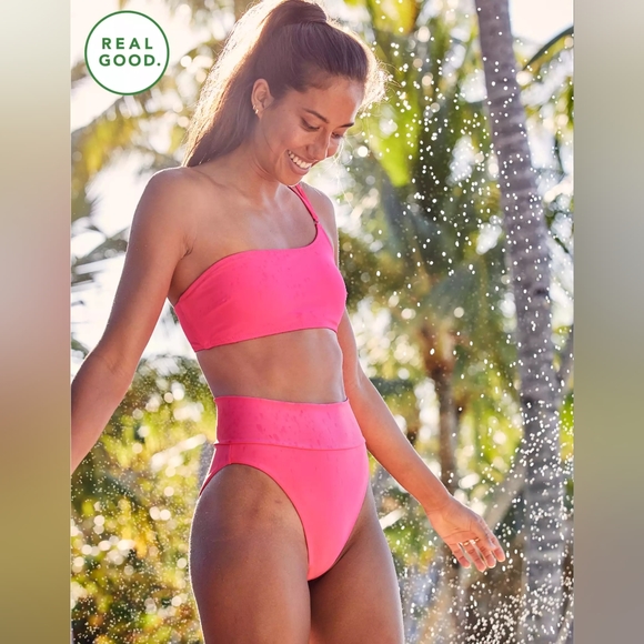 aerie Other - Aerie High Cut Cheeky Bikini Bottom